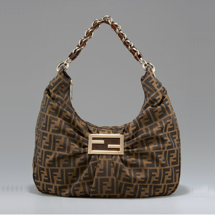 8L6955 Fendi Mia Grande Zucca Hobo